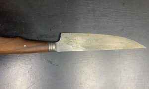 como remover ferrugem de faca artesanal